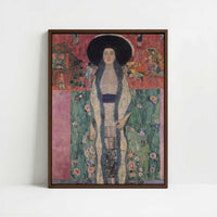 Framed Canvas - Framed canvas in dark wood color frame