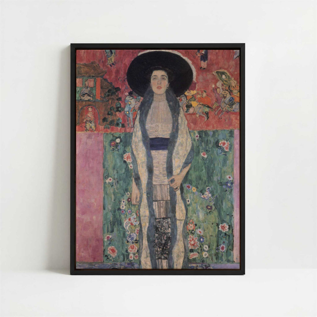 Framed Canvas - Framed canvas in black frame