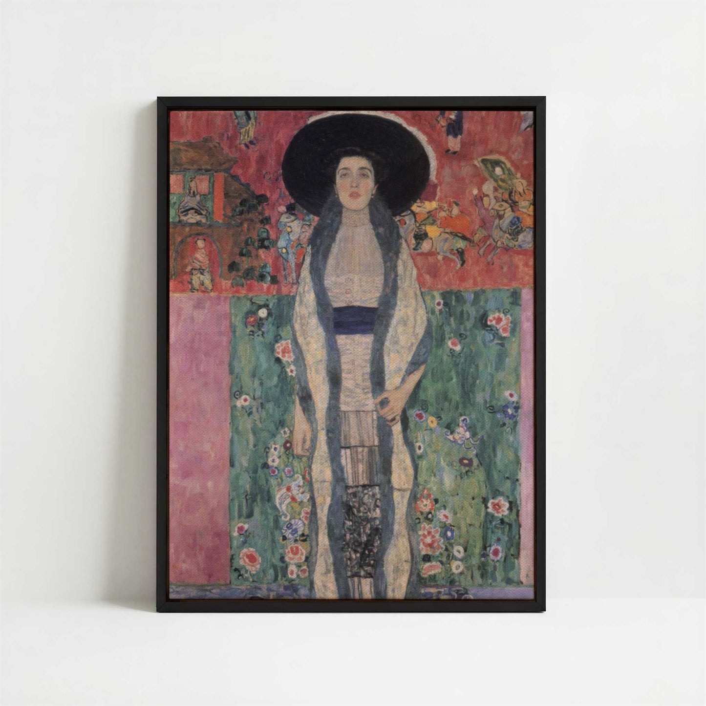 Framed Canvas - Framed canvas in black frame