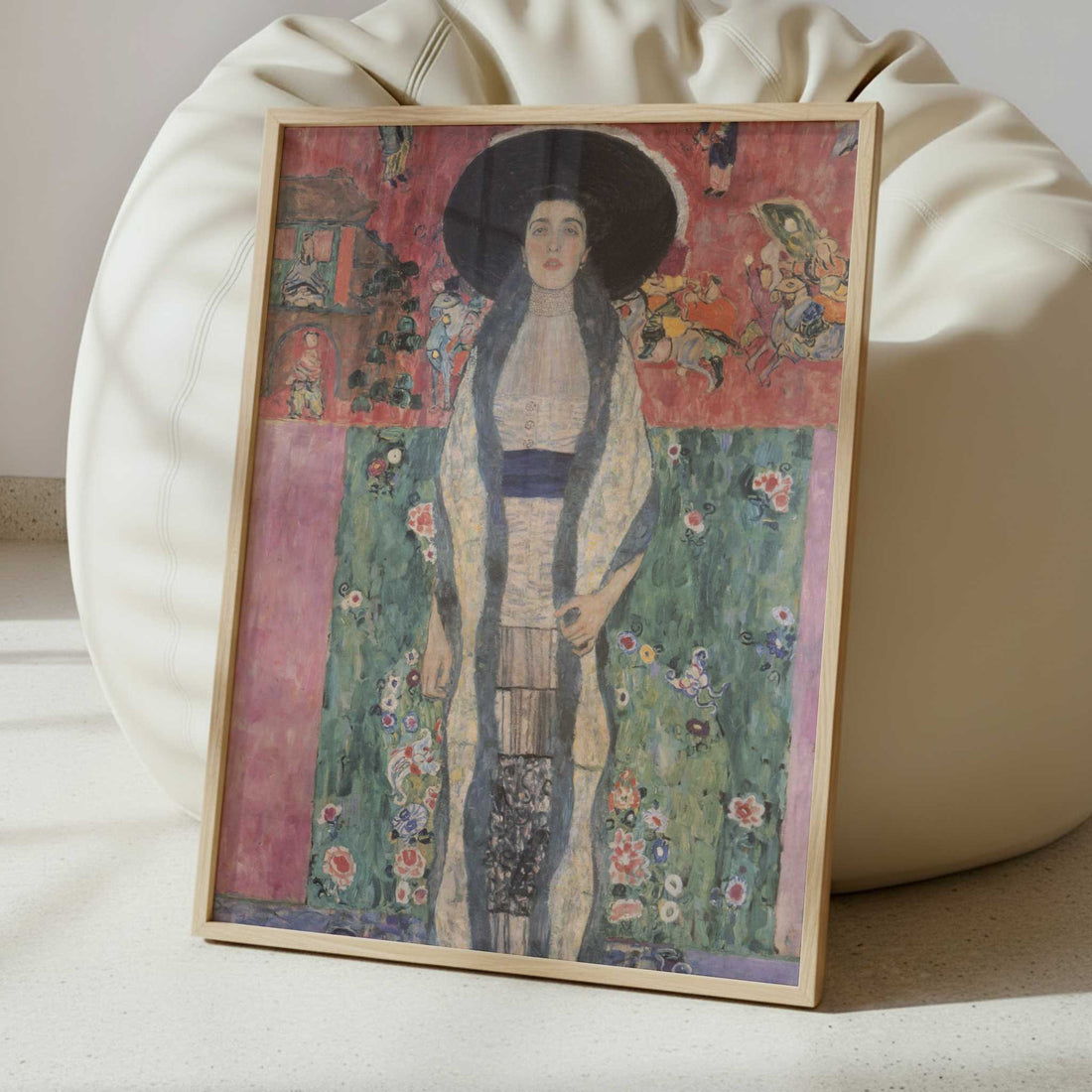 Adele Bloch-Bauer II (1912) by Gustav Klimt – Art Print - Interior inspiration
