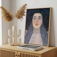 Framed Canvas - Framed canvas in a stylish interior setting