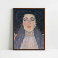 Framed Canvas - Framed canvas in dark wood color frame