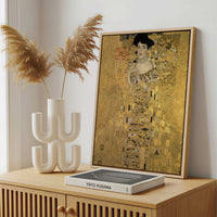 Framed Canvas - Framed canvas in a stylish interior setting