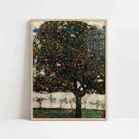 Apple Tree II (1916) by Gustav Klimt – Art Print - Art print in oak frame