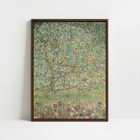 Framed Canvas - Framed canvas in dark wood color frame