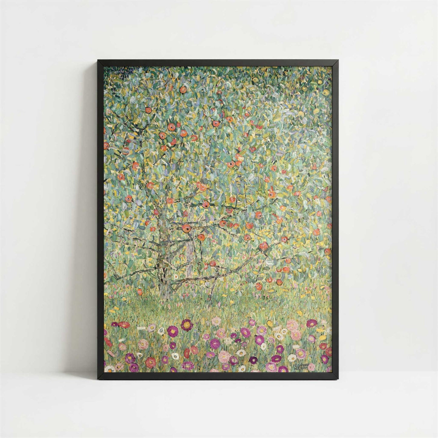 Apple Tree I (1912) by Gustav Klimt – Art Print - Art print in black frame