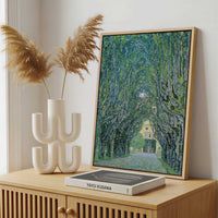 Framed Canvas - Framed canvas in a stylish interior setting