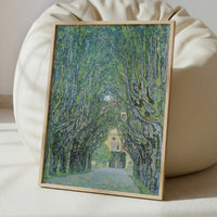 Avenue in Schloss Kammer Park (1912) by Gustav Klimt – Art Print - Interior inspiration