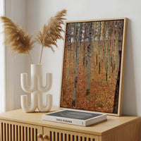 Framed Canvas - Framed canvas in a stylish interior setting