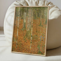 Birch Forest (1903) by Gustav Klimt – Art Print - Interior inspiration