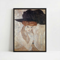 Framed Canvas - Framed canvas in black frame