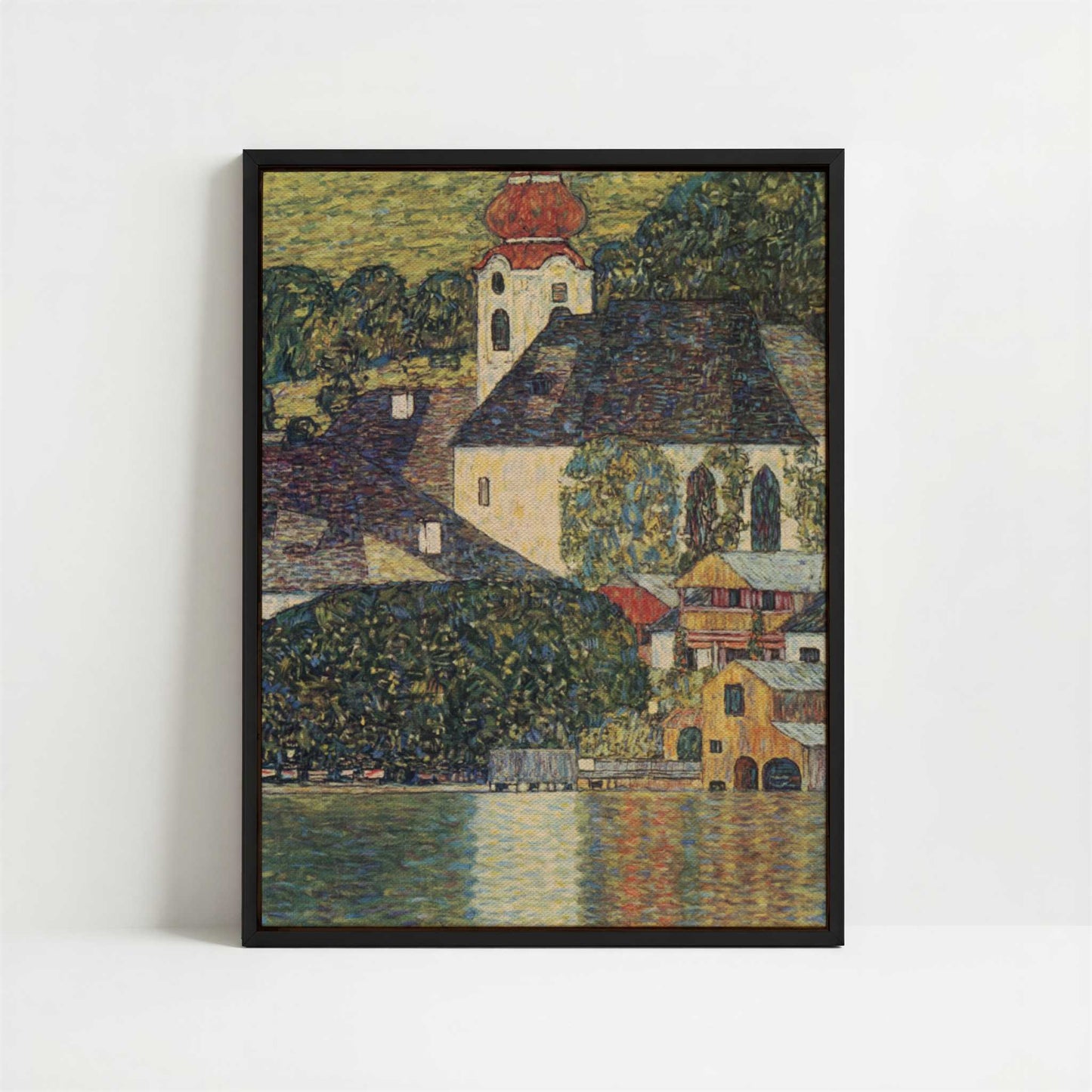 Framed Canvas - Framed canvas in black frame