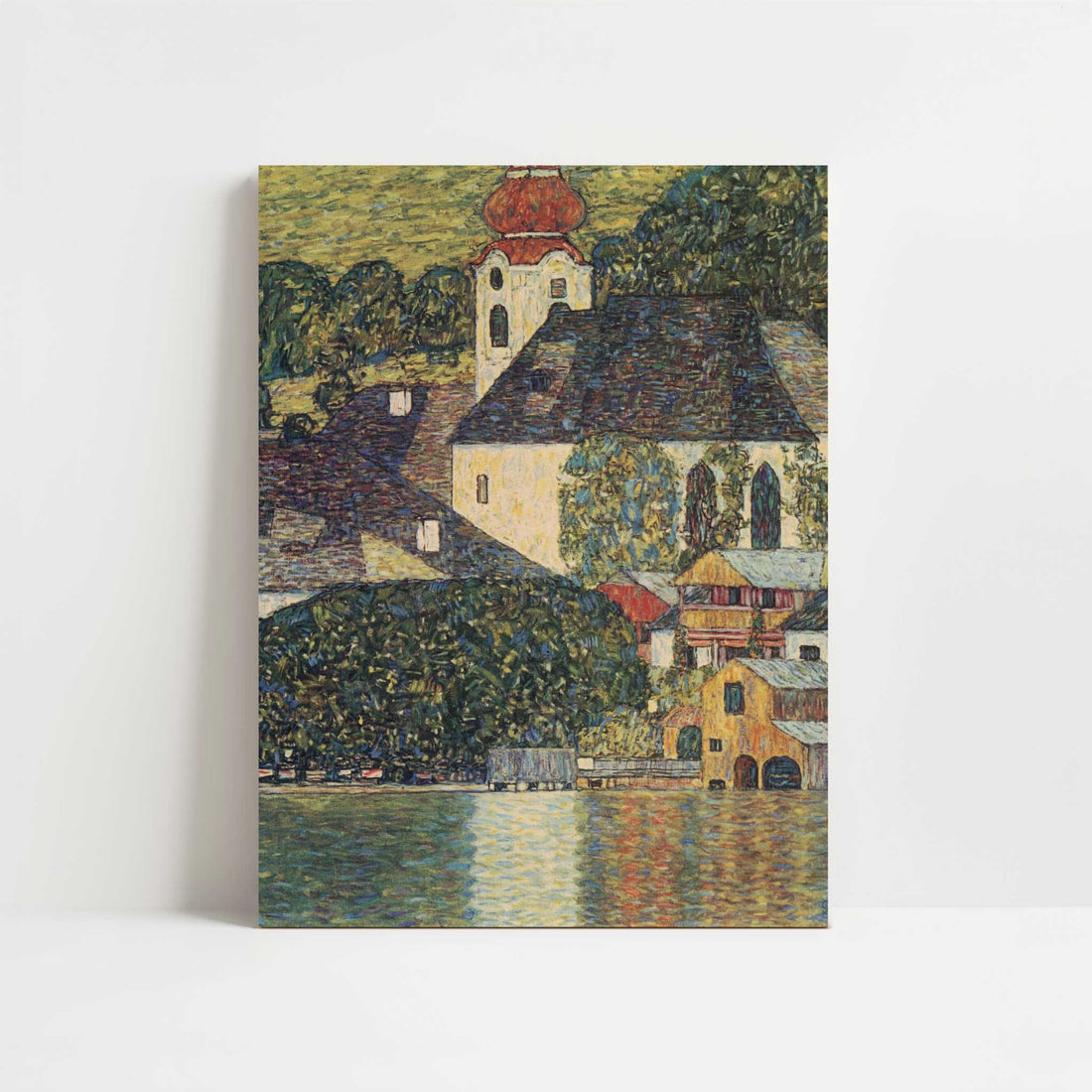 Church at Unterach on Lake Atter (1916) by Gustav Klimt – Art Print - Unframed art print