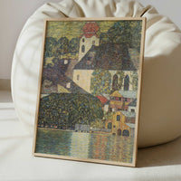 Church at Unterach on Lake Atter (1916) by Gustav Klimt – Art Print - Interior inspiration