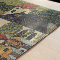 Church at Unterach on Lake Atter (1916) by Gustav Klimt – Art Print - Close-up detail of the art print