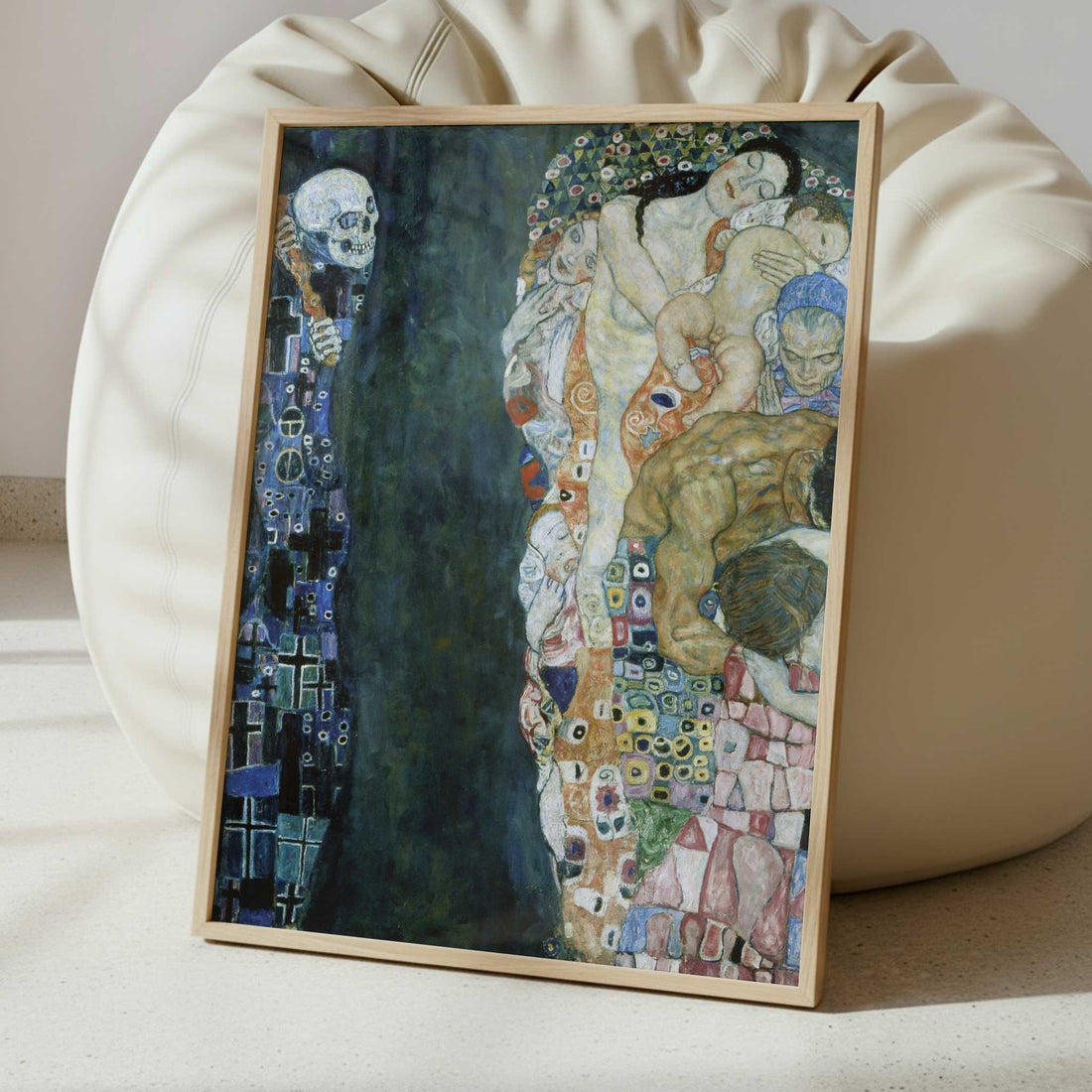 Death & Life (1915) by Gustav Klimt – Art Print - Interior inspiration
