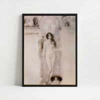 Framed Canvas - Framed canvas in black frame