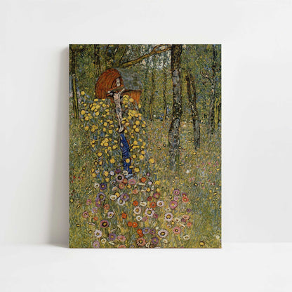 Farm Garden with Crucifix (1911–12) by Gustav Klimt – Art Print - Unframed art print