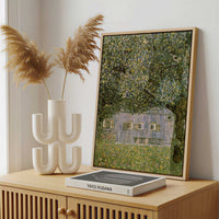 Framed Canvas - Framed canvas in a stylish interior setting