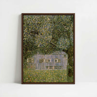 Framed Canvas - Framed canvas in dark wood color frame