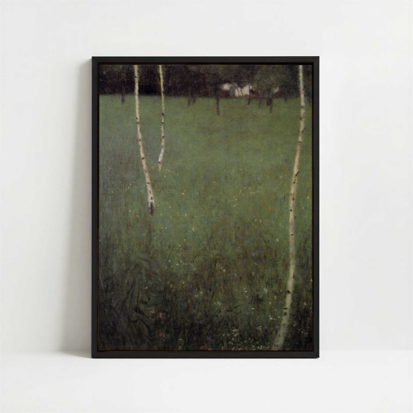 Framed Canvas - Framed canvas in black frame