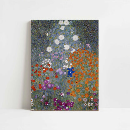 Flower Garden (1906-08) by Gustav Klimt – Art Print - Unframed art print