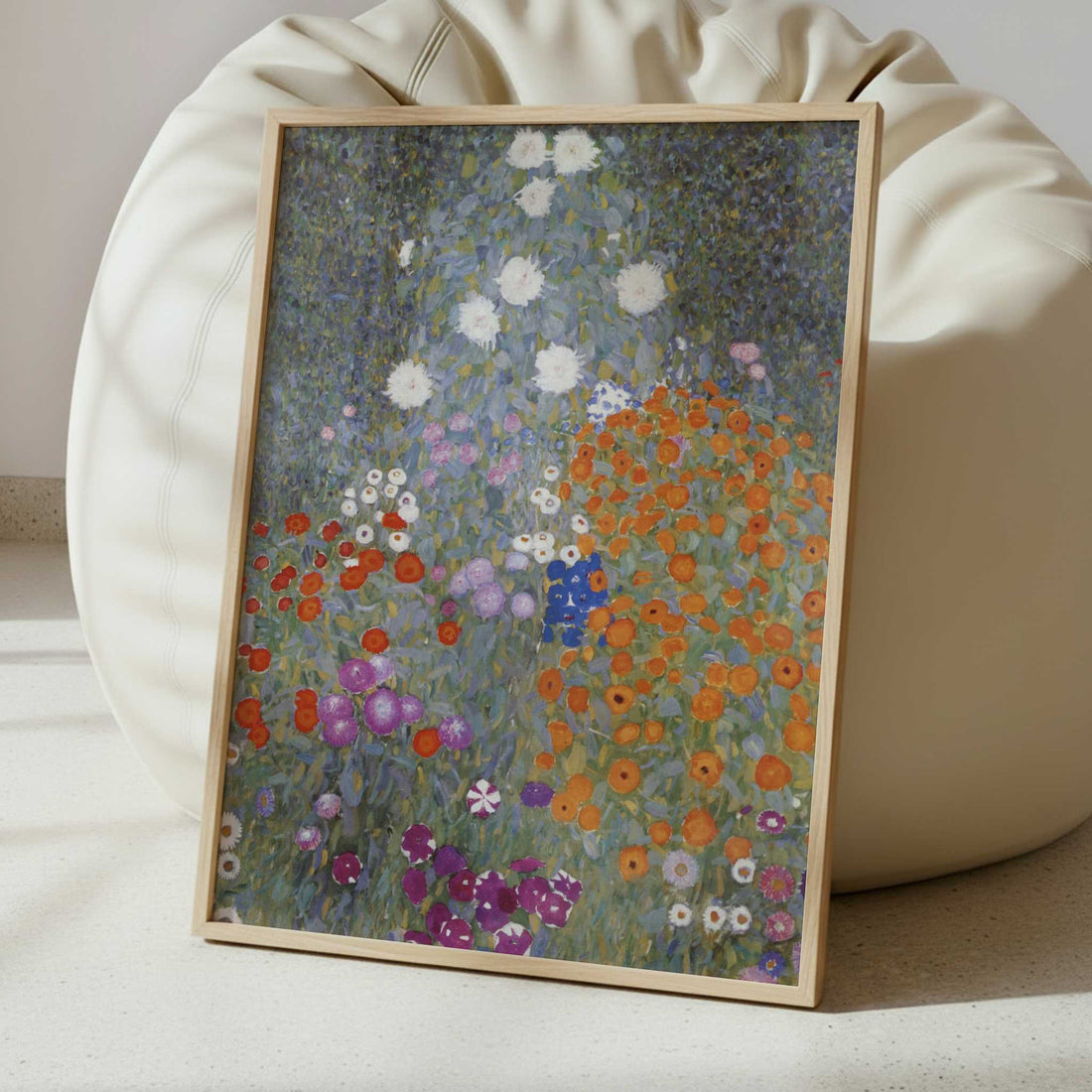 Flower Garden (1906-08) by Gustav Klimt – Art Print - Interior inspiration