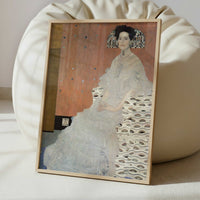 Fritza Riedler (1906) by Gustav Klimt – Art Print - Interior inspiration