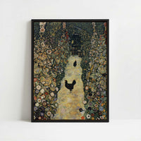 Framed Canvas - Framed canvas in black frame