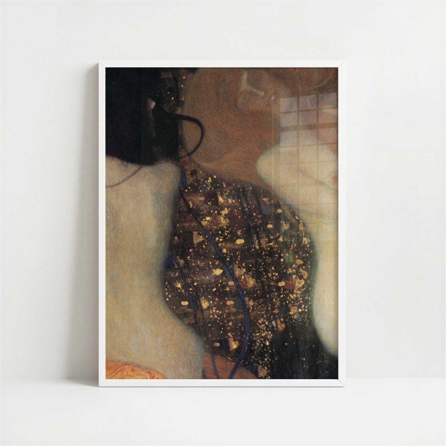 Goldfish (1901-2) by Gustav Klimt – Art Print - Art print in white frame