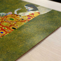 Hope II (1907-8) by Gustav Klimt – Art Print - Close-up detail of the art print