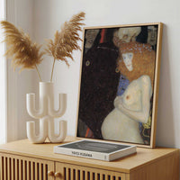 Framed Canvas - Framed canvas in a stylish interior setting