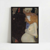 Framed Canvas - Framed canvas in black frame