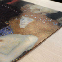 Hope I (1903) by Gustav Klimt – Art Print - Close-up detail of the art print