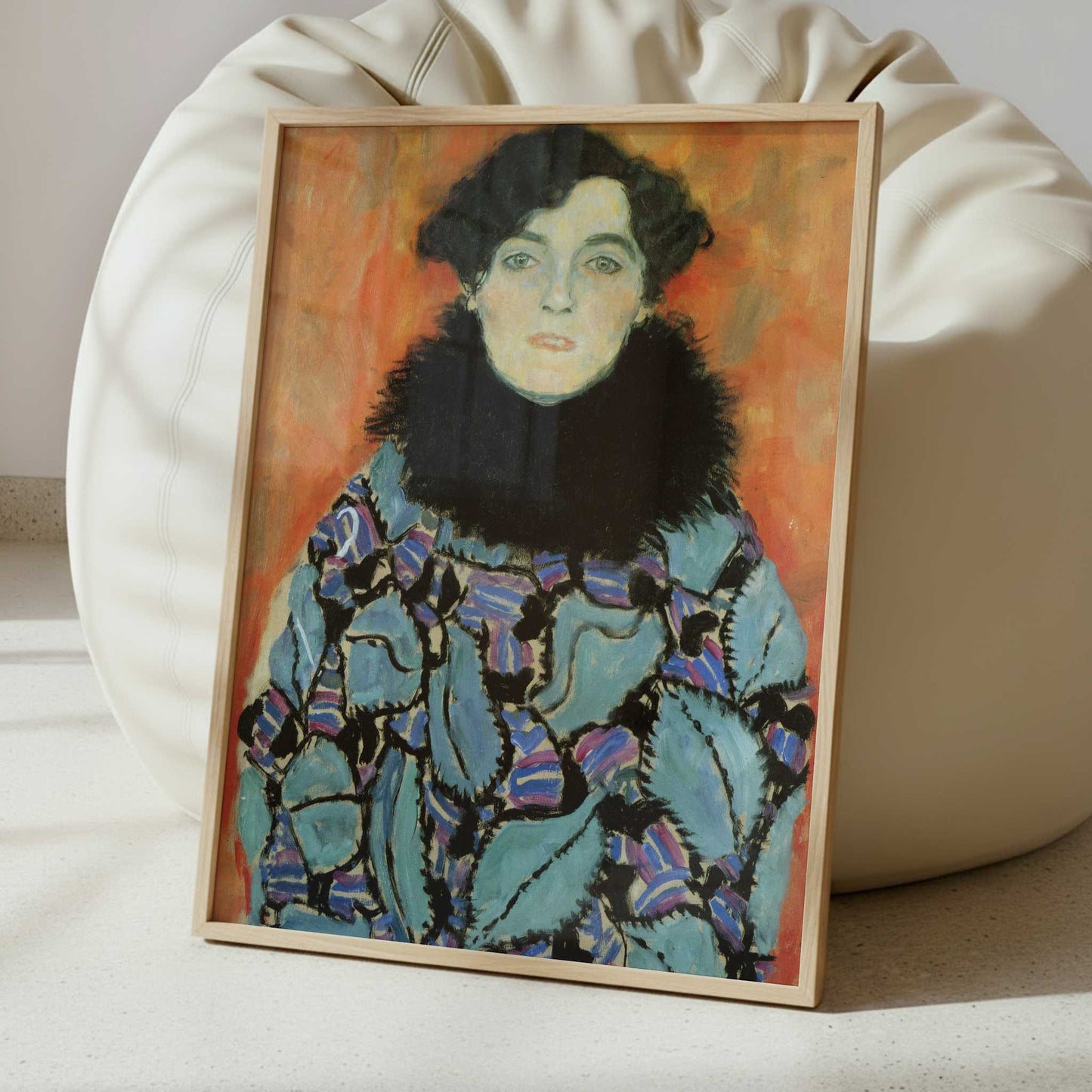 Johanna Staude (1917-18) by Gustav Klimt – Art Print - Interior inspiration