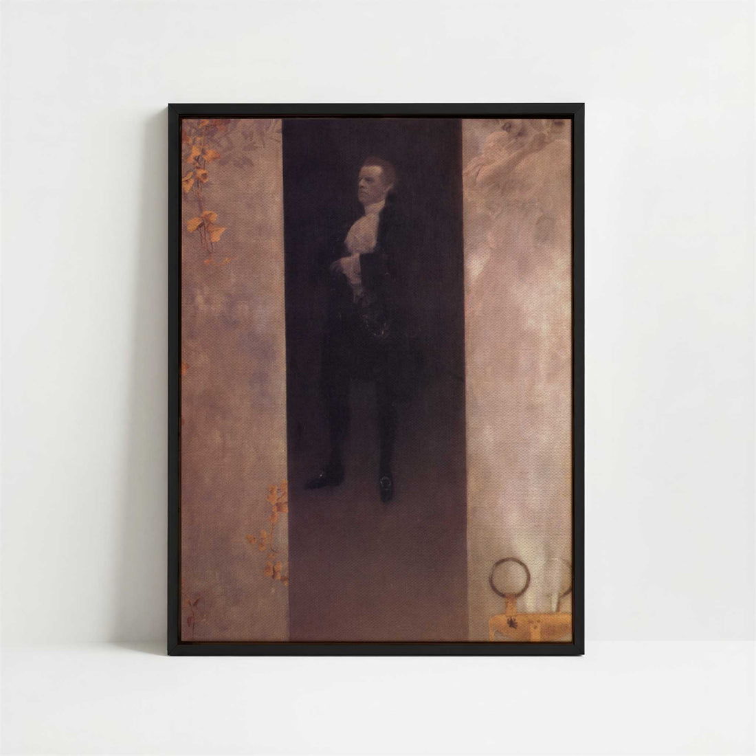 Framed Canvas - Framed canvas in black frame