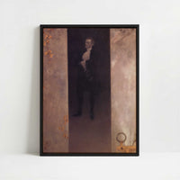 Framed Canvas - Framed canvas in black frame