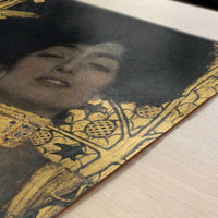 Judith (1901) by Gustav Klimt – Art Print - Close-up detail of the art print