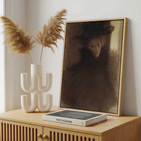 Framed Canvas - Framed canvas in a stylish interior setting