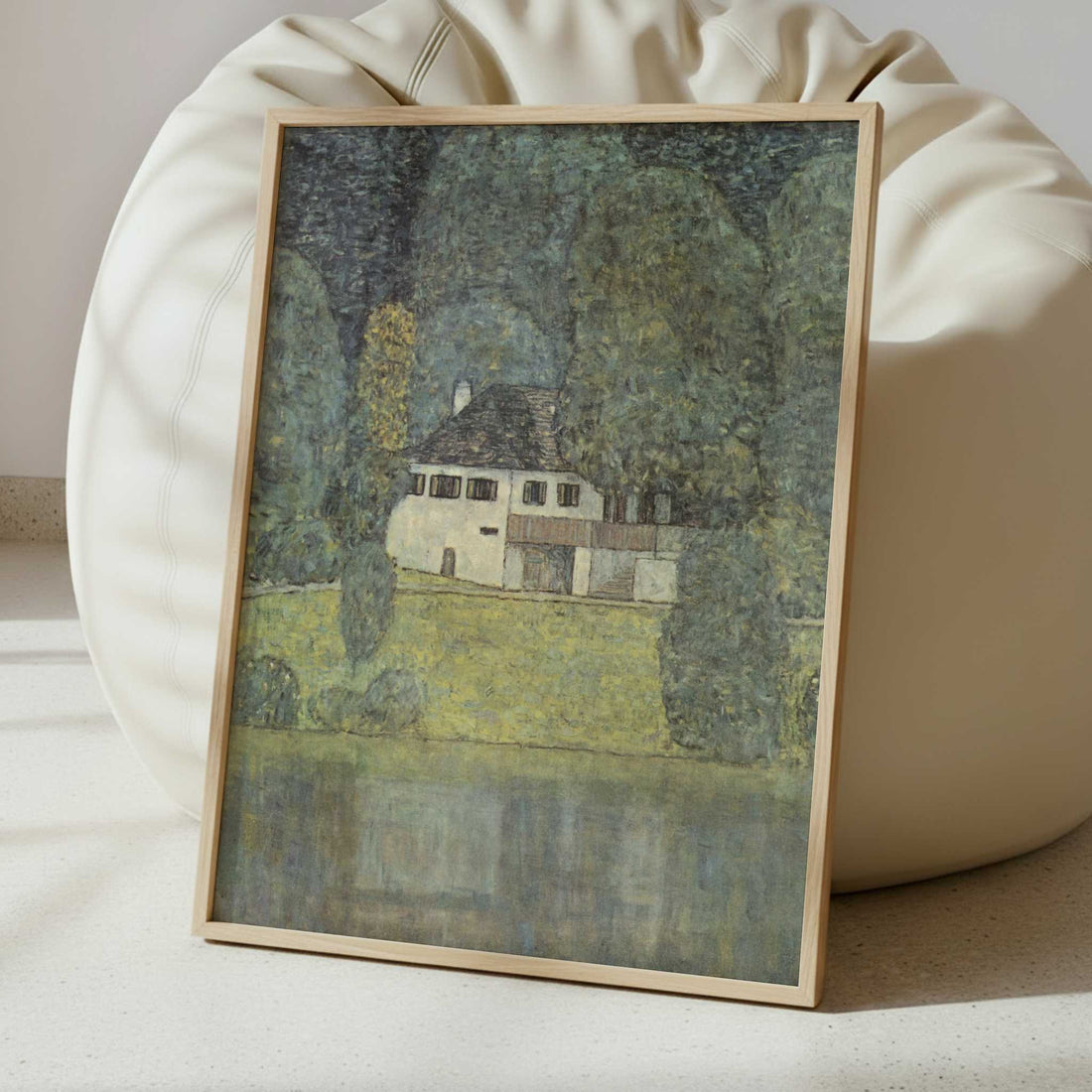 Litzlbergkeller on Lake Atter (1915-16) by Gustav Klimt – Art Print - Interior inspiration