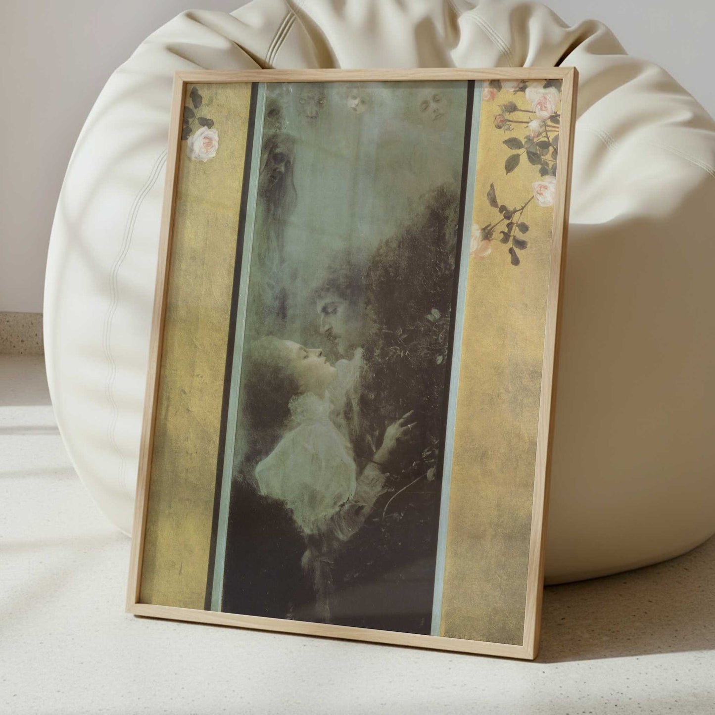Love (1895) by Gustav Klimt – Art Print - Interior inspiration