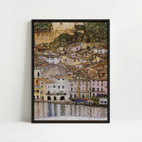 Framed Canvas - Framed canvas in black frame