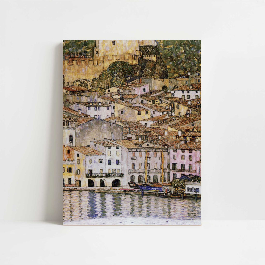 Malcesine on Lake Garda (1913) by Gustav Klimt – Art Print - Unframed art print