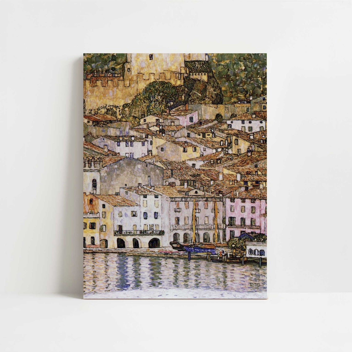 Malcesine on Lake Garda (1913) by Gustav Klimt – Art Print - Unframed art print