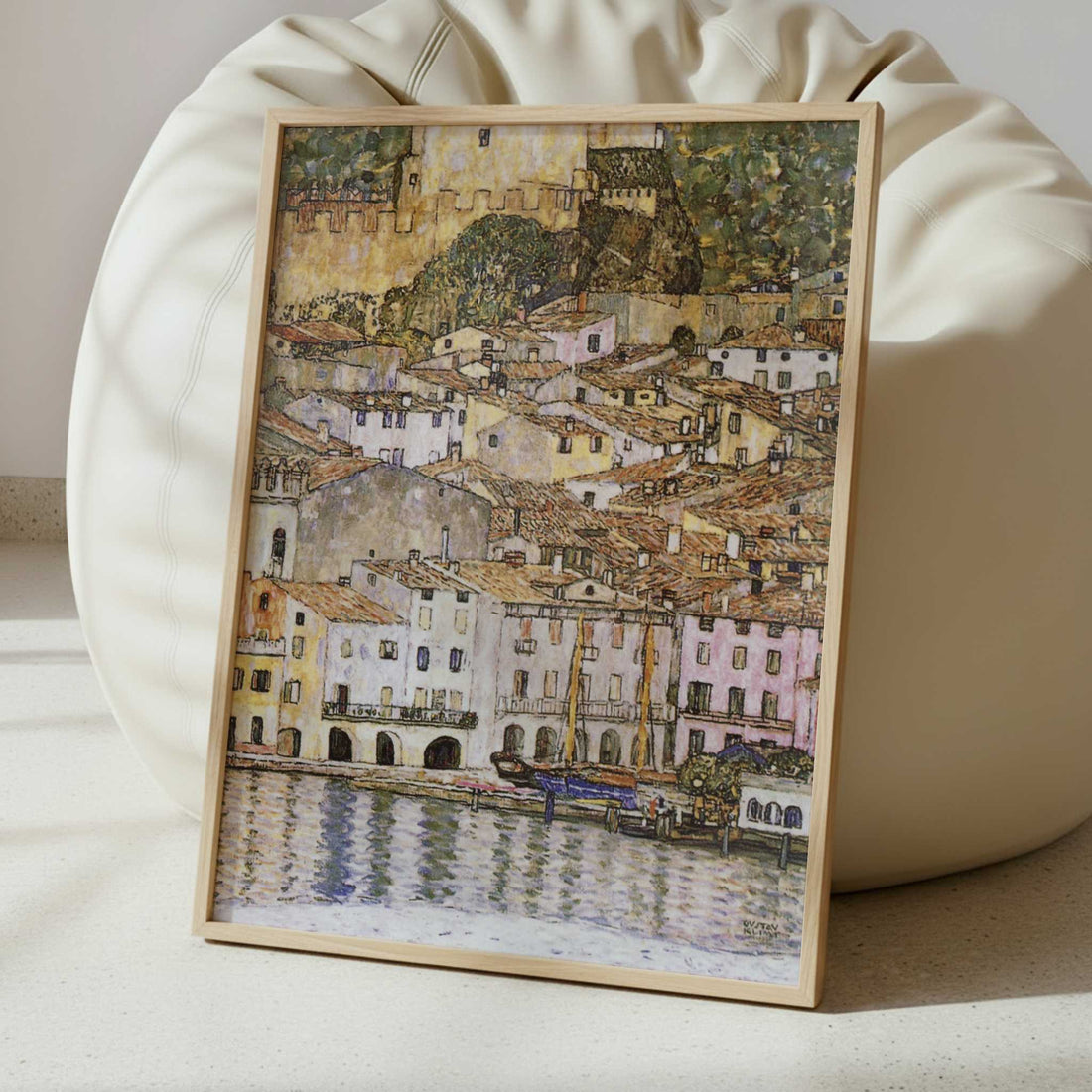 Malcesine on Lake Garda (1913) by Gustav Klimt – Art Print - Interior inspiration
