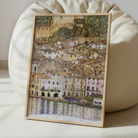 Malcesine on Lake Garda (1913) by Gustav Klimt – Art Print - Interior inspiration