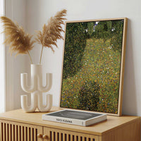 Framed Canvas - Framed canvas in a stylish interior setting