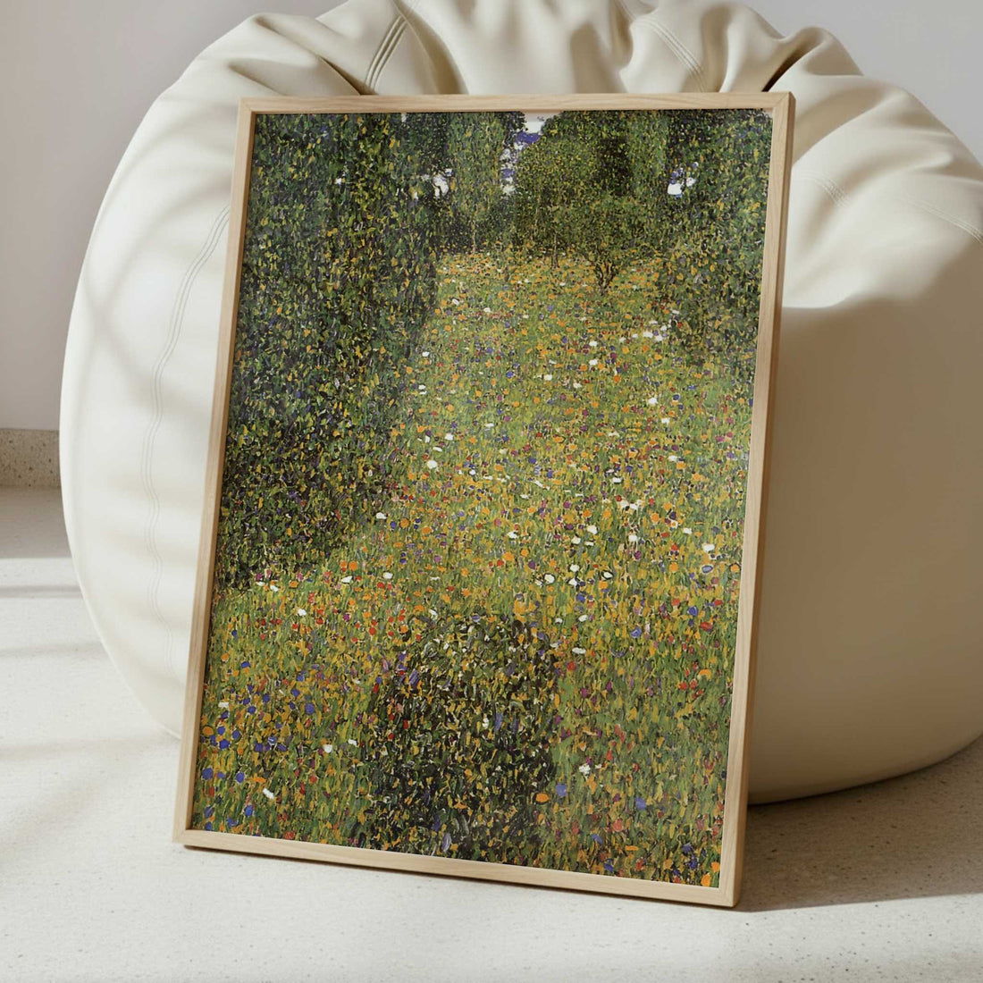 Meadow in Flower (1906) by Gustav Klimt – Art Print - Interior inspiration