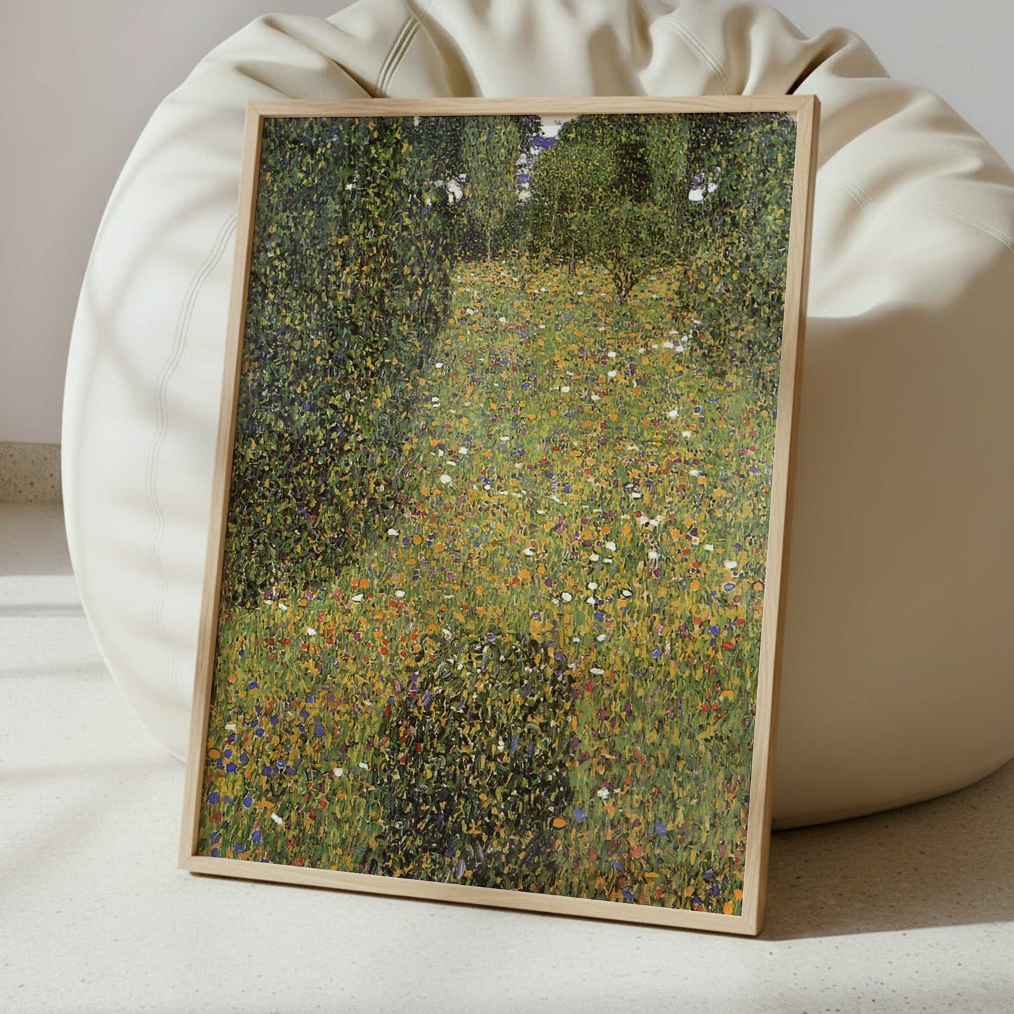 Meadow in Flower (1906) by Gustav Klimt – Art Print - Interior inspiration