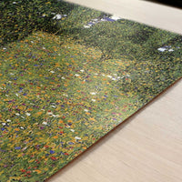 Meadow in Flower (1906) by Gustav Klimt – Art Print - Close-up detail of the art print